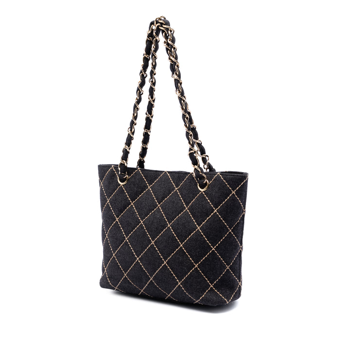 Chanel CC Laine Wild Stitch Cabas