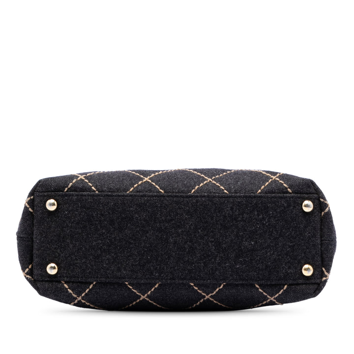Chanel CC Laine Wild Stitch Cabas