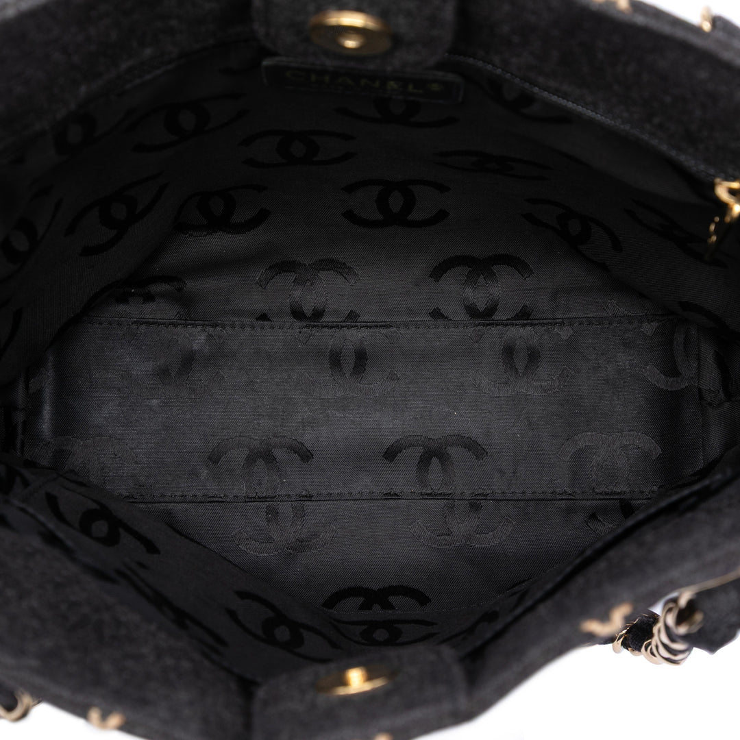 Chanel CC Laine Wild Stitch Cabas