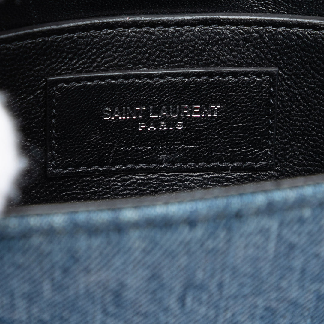 Saint Laurent Small Jean Monogram Kate Sac porté croisé