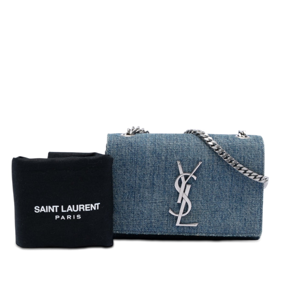 Saint Laurent Small Jean Monogram Kate Sac porté croisé