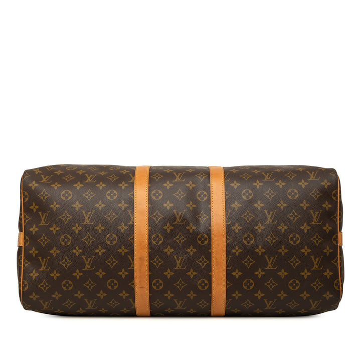 Keepall Bandouliere 55 Monogram Marron