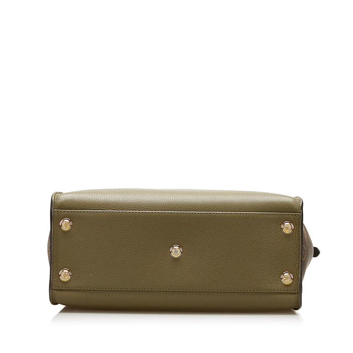 Monogram On My Side MM Green - Gaby Paris