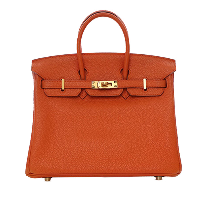 Hermès Togo Birkin Retourne 25 Orange – GABY PARIS Authentique