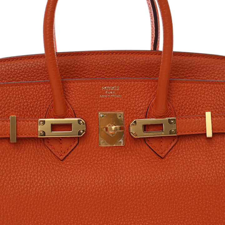 Hermès Togo Birkin Retourne 25 Orange – GABY PARIS Authentique