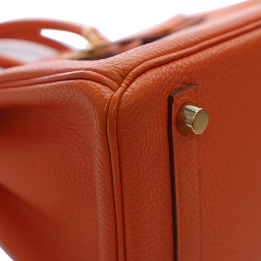 Hermès Togo Birkin Retourne 25 Orange – GABY PARIS Authentique