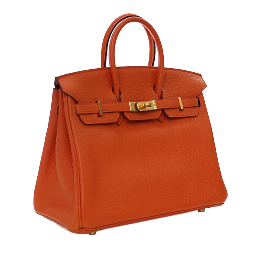 Hermès Togo Birkin Retourne 25 Orange – GABY PARIS Authentique
