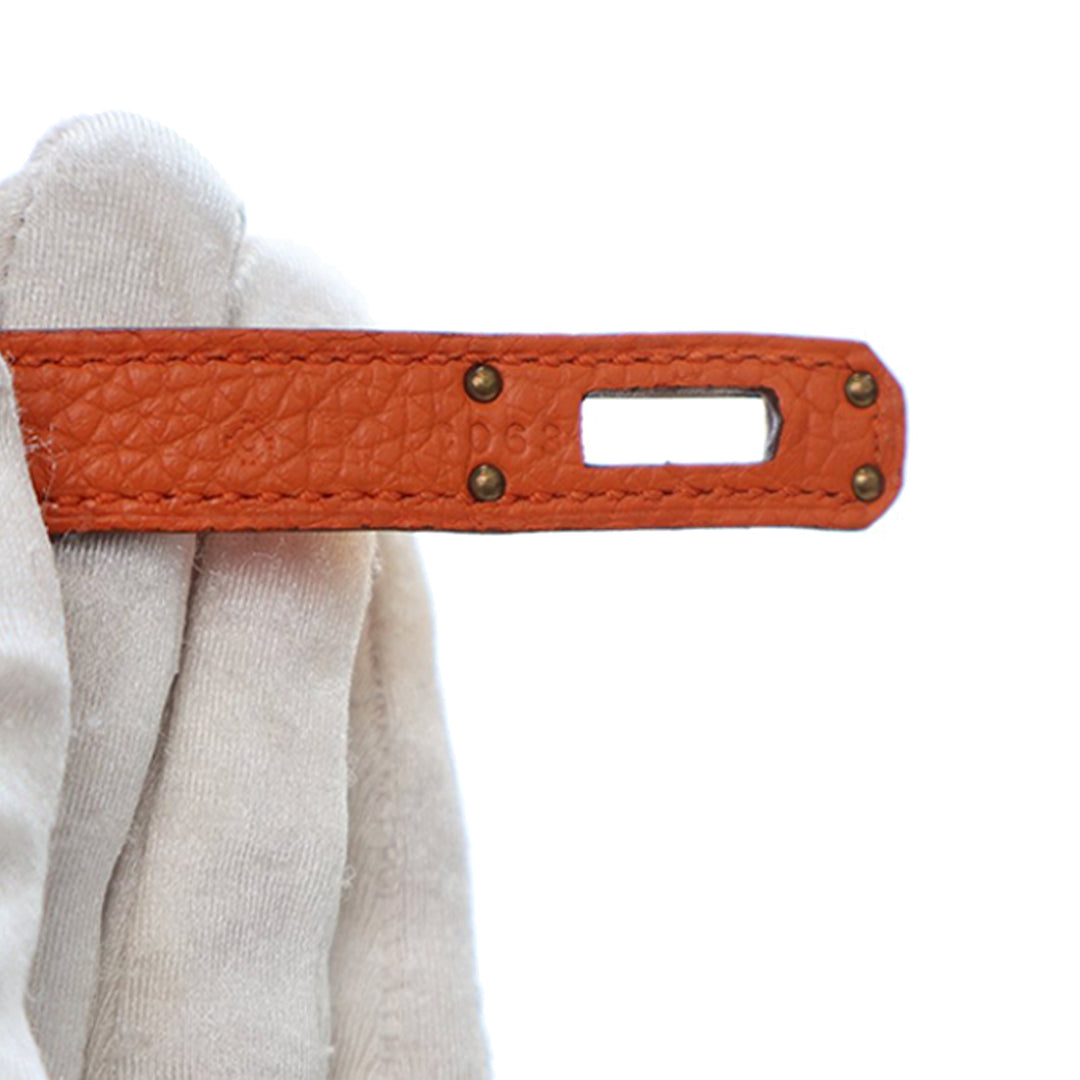 Hermès Togo Birkin Retourne 25 Orange – GABY PARIS Authentique