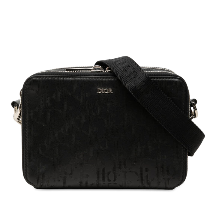 perforé Galaxy Pochette Oblique Noir