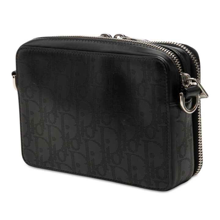 perforé Galaxy Pochette Oblique Noir