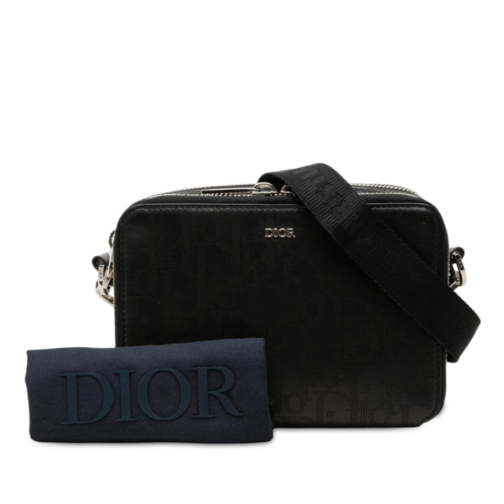 perforé Galaxy Pochette Oblique Noir