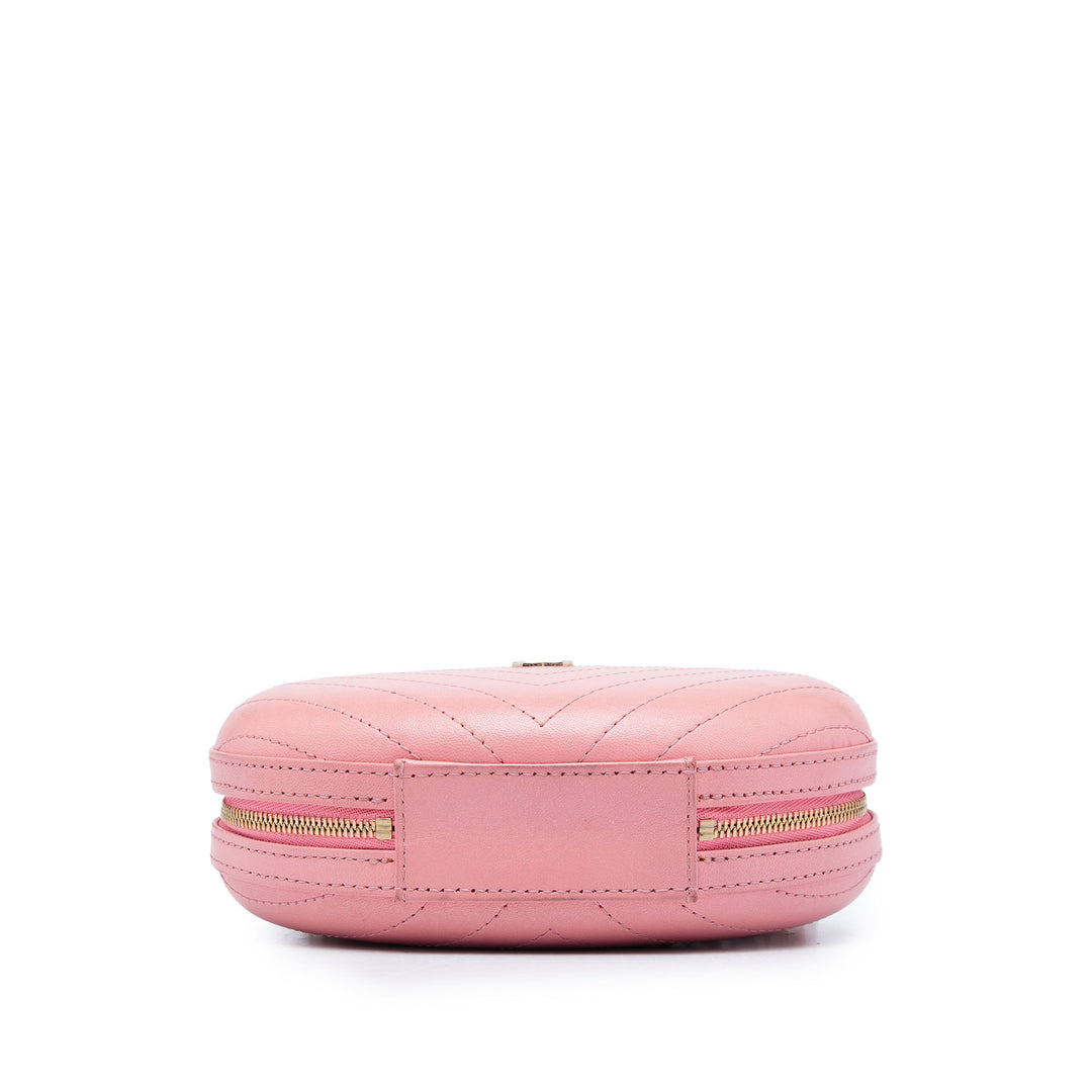 Chanel Chevron Surpiqué Cuir de veau La Pausa Evening Sac