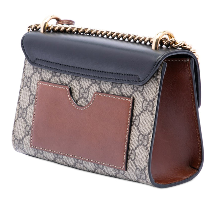 Gucci Small GG Supreme Padlock Sac porté croisé