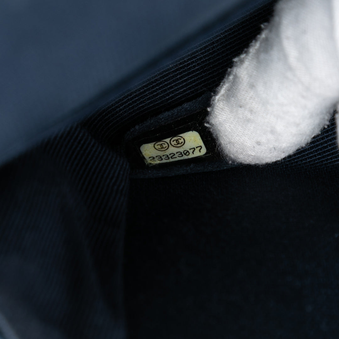 Chanel Medium Classic Velours Double rabat