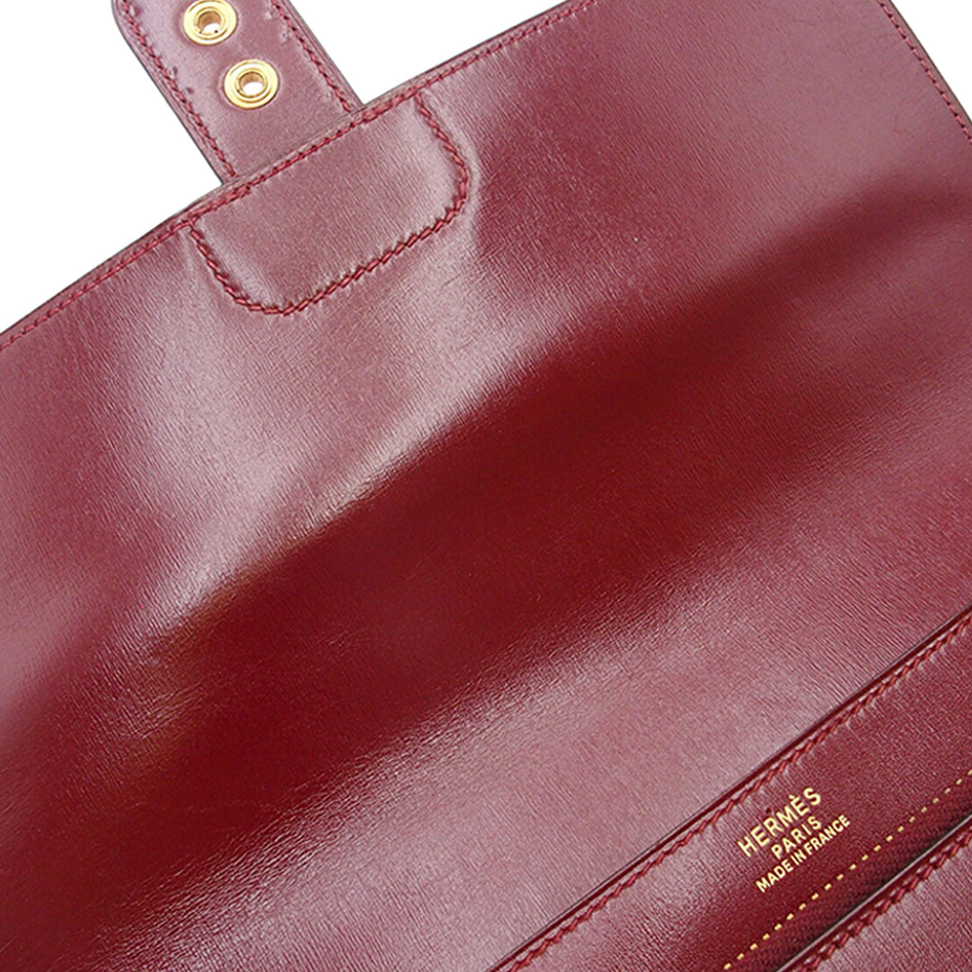 Hermès Box Veau Jet Pochette Pochette