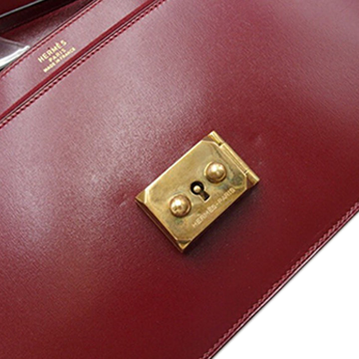 Hermès Box Veau Jet Pochette Pochette