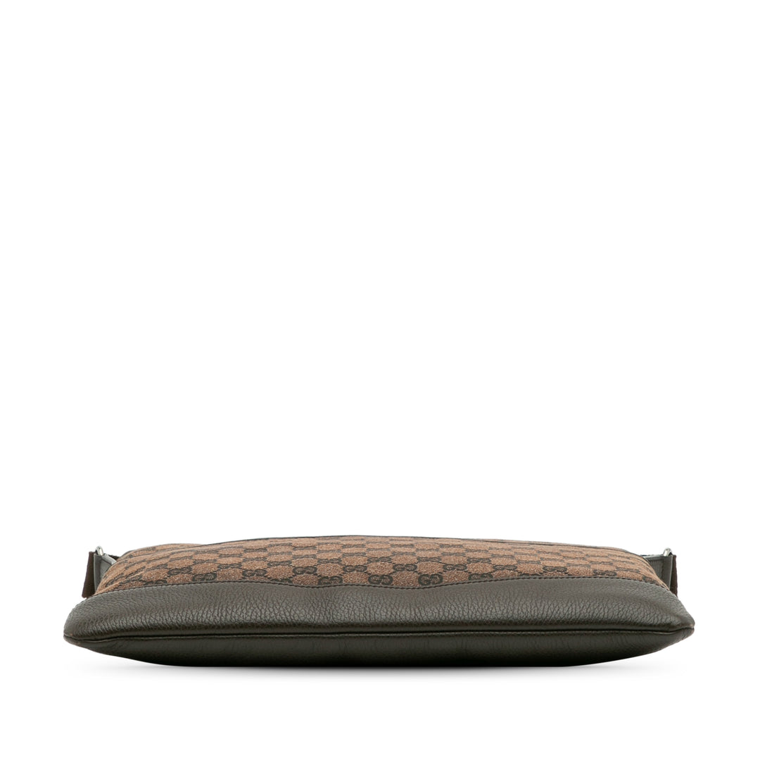 Gucci GG Toile Sac porté croisé Marron