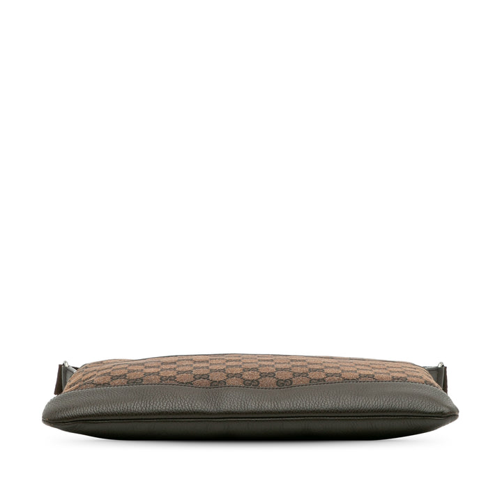 Gucci GG Toile Sac porté croisé Marron