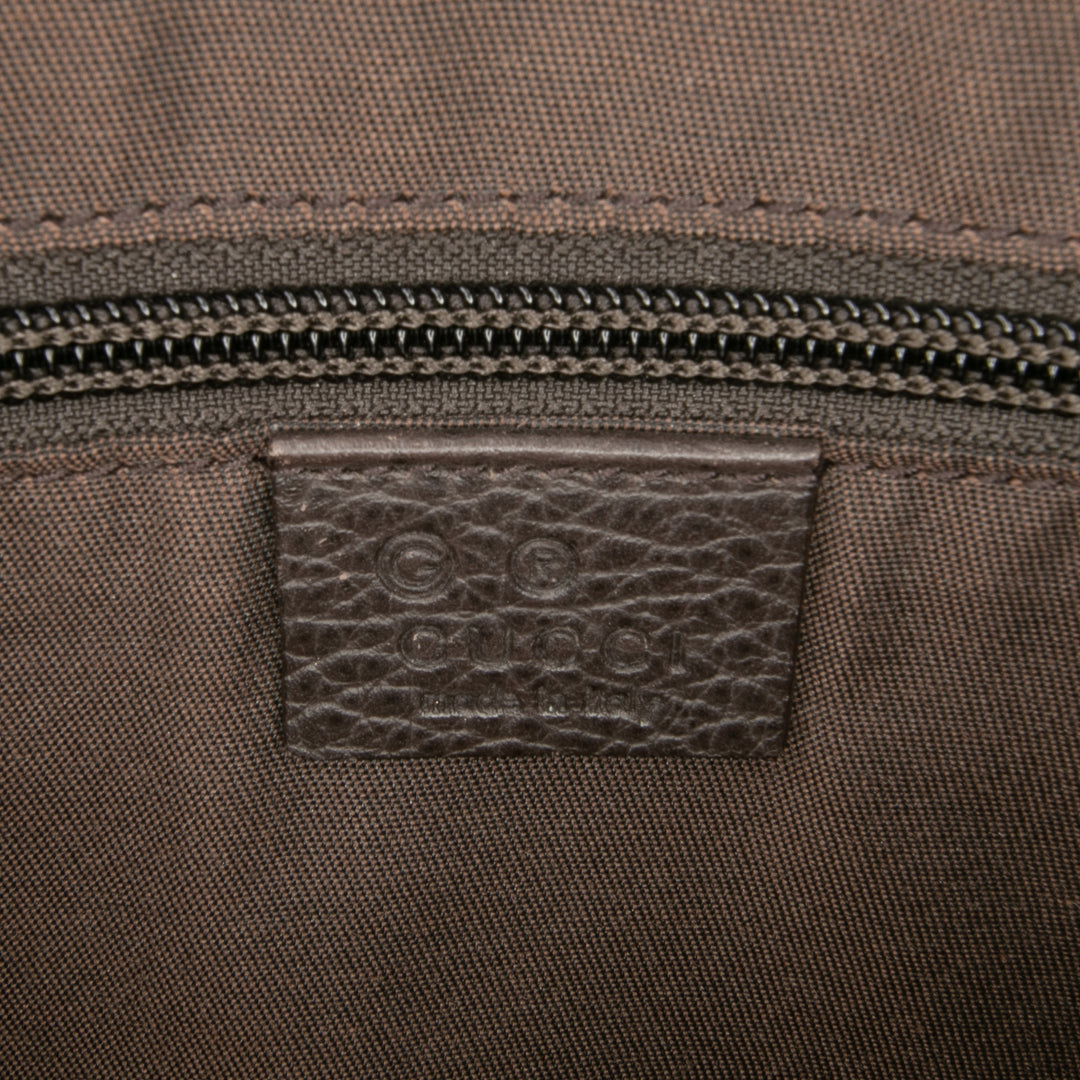 Gucci GG Toile Sac porté croisé Marron