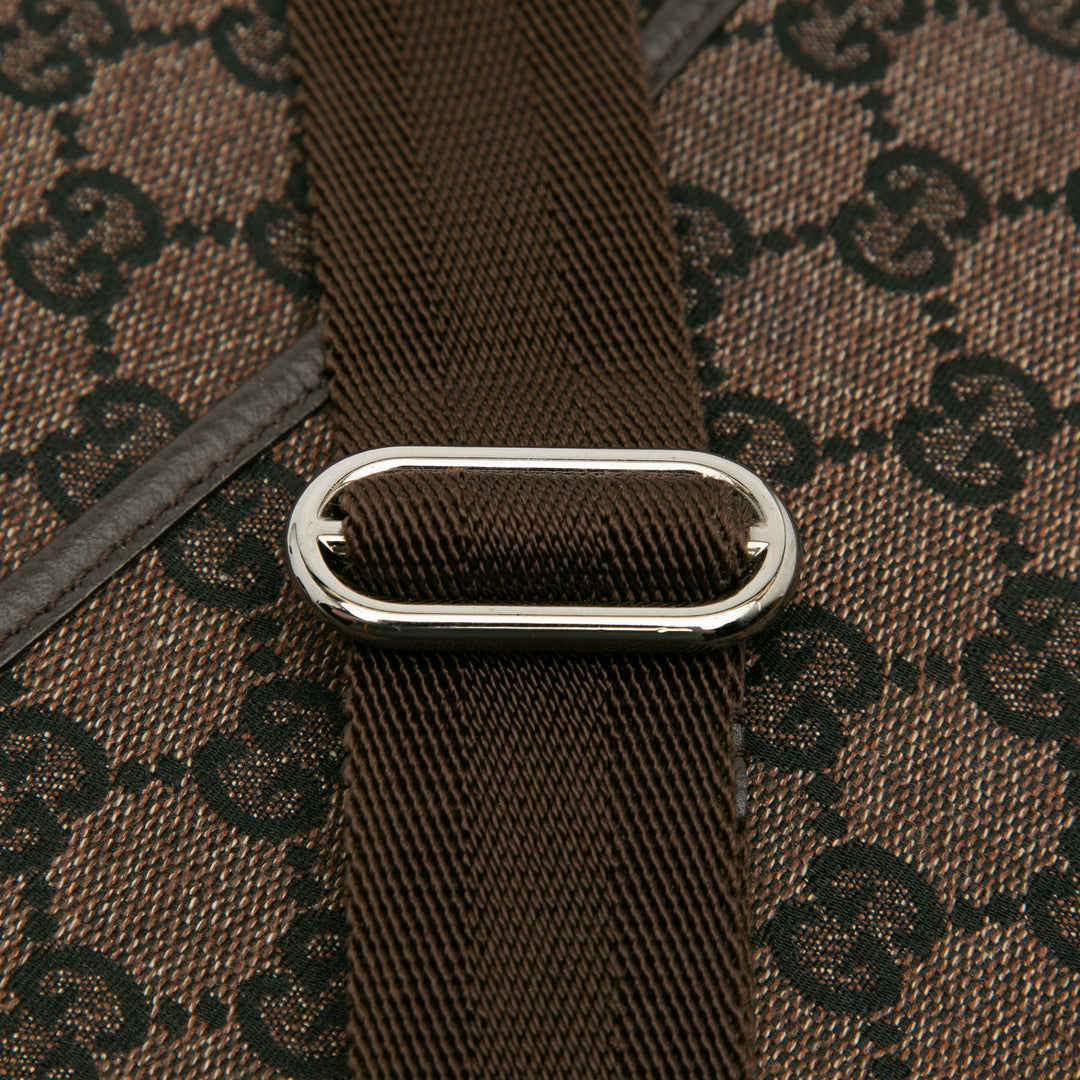 Gucci GG Toile Sac porté croisé Marron