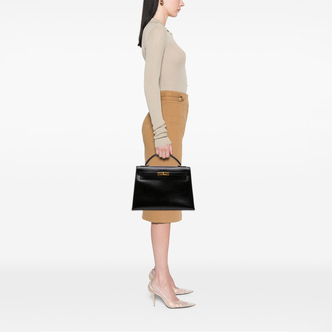 Box Veau Kelly Sellier 32 Box Noir