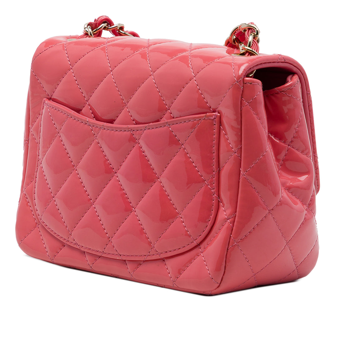 Classic Carré Rabat simple Mini Rose