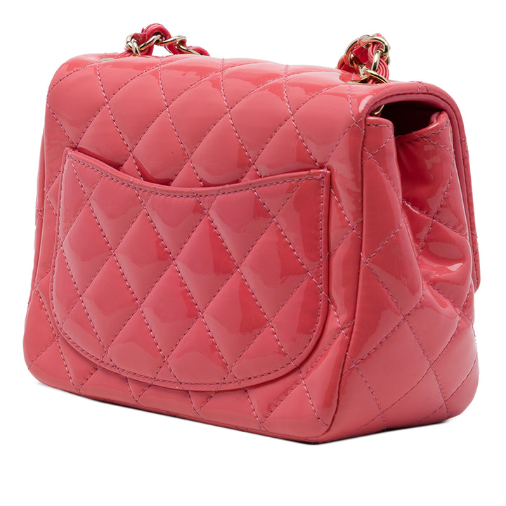 Classic Carré Rabat simple Mini Rose