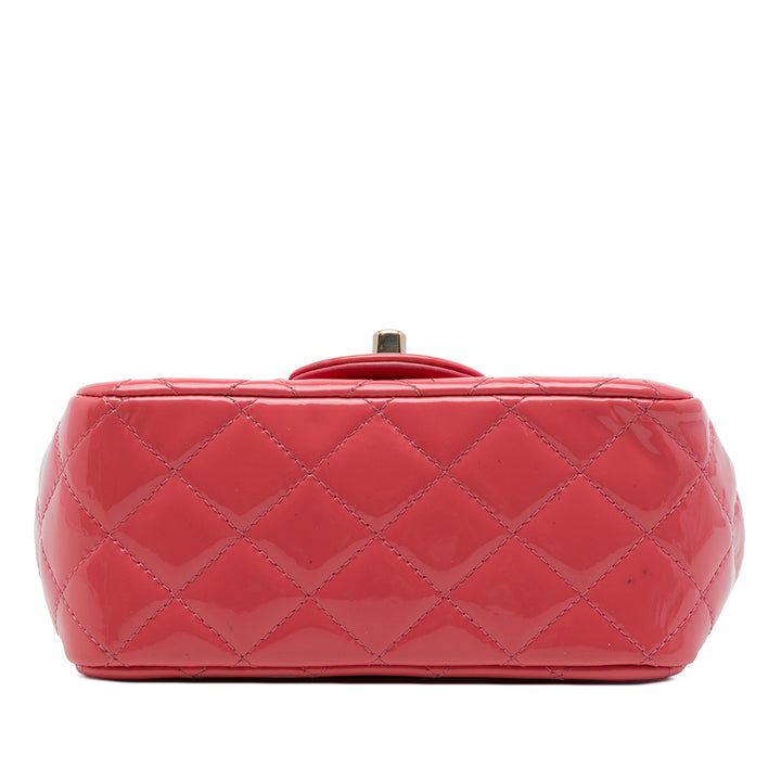 Classic Carré Rabat simple Mini Rose