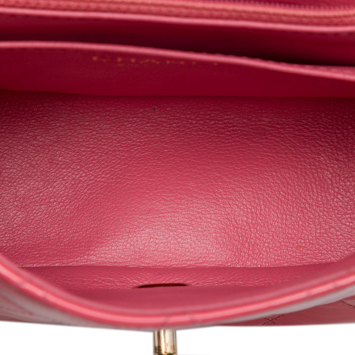 Classic Carré Rabat simple Mini Rose