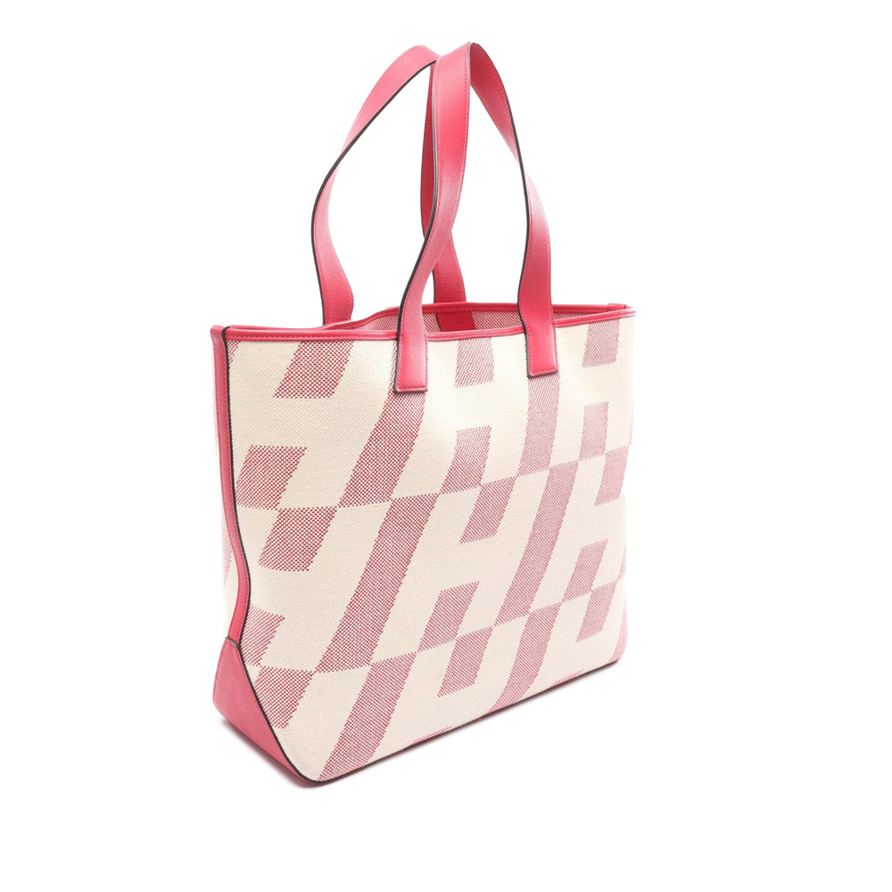 Toile H and Swift Cabas H en Biais 40 Pink - Gaby Paris