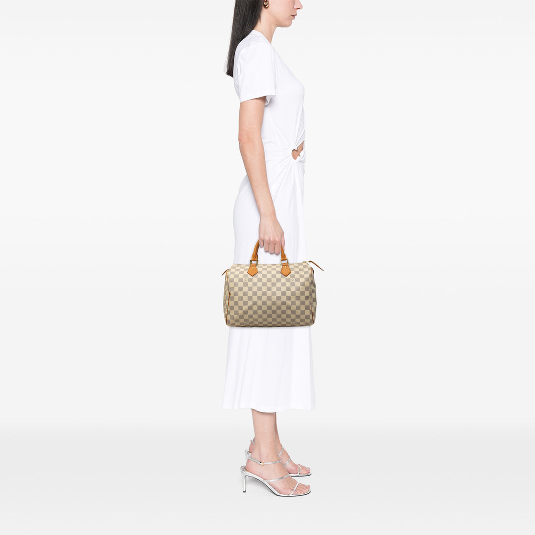 Louis Vuitton Speedy 30 Damier Azur Blanc – vue 6 – GABY PARIS