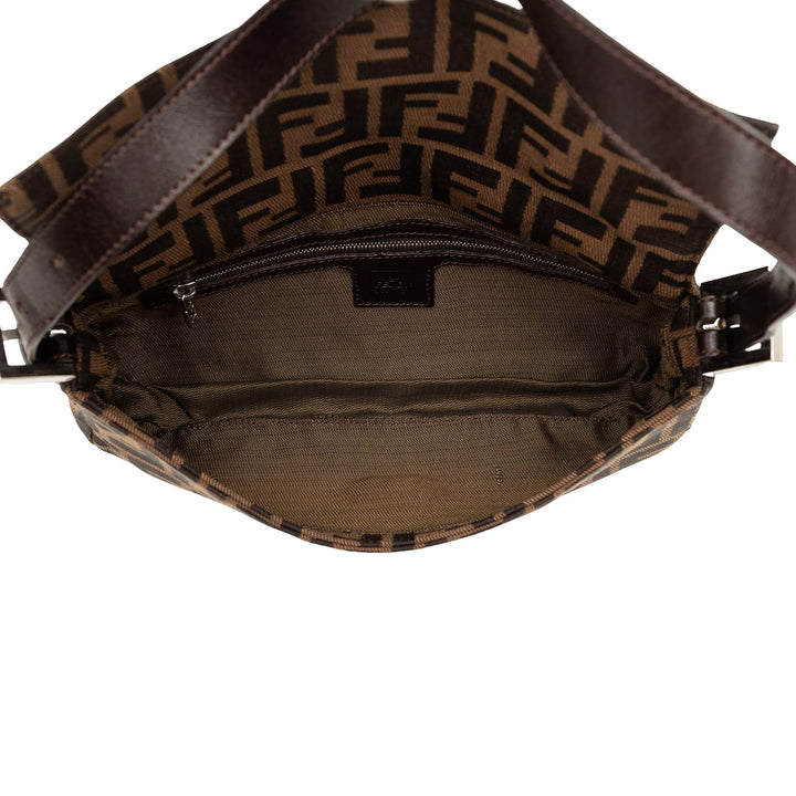 Fendi Zucca Baguette Toile
