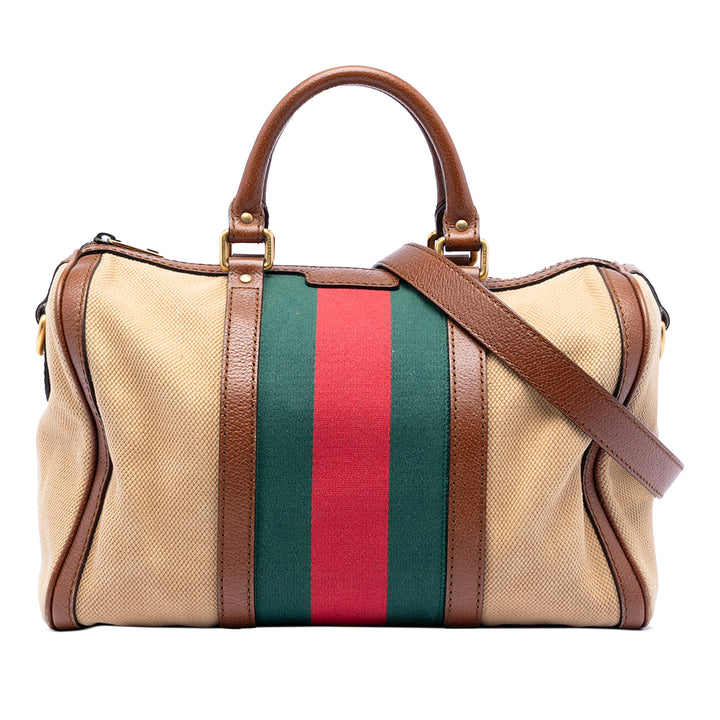 Gucci Medium Toile Web Joy Boston Sac
