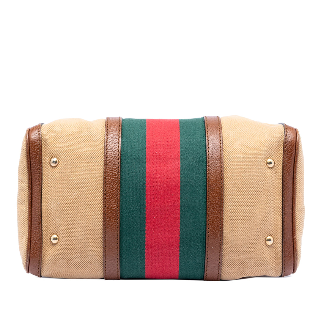 Gucci Medium Toile Web Joy Boston Sac