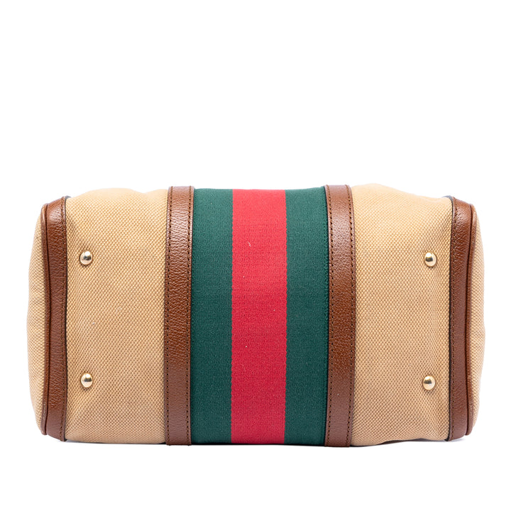 Gucci Medium Toile Web Joy Boston Sac