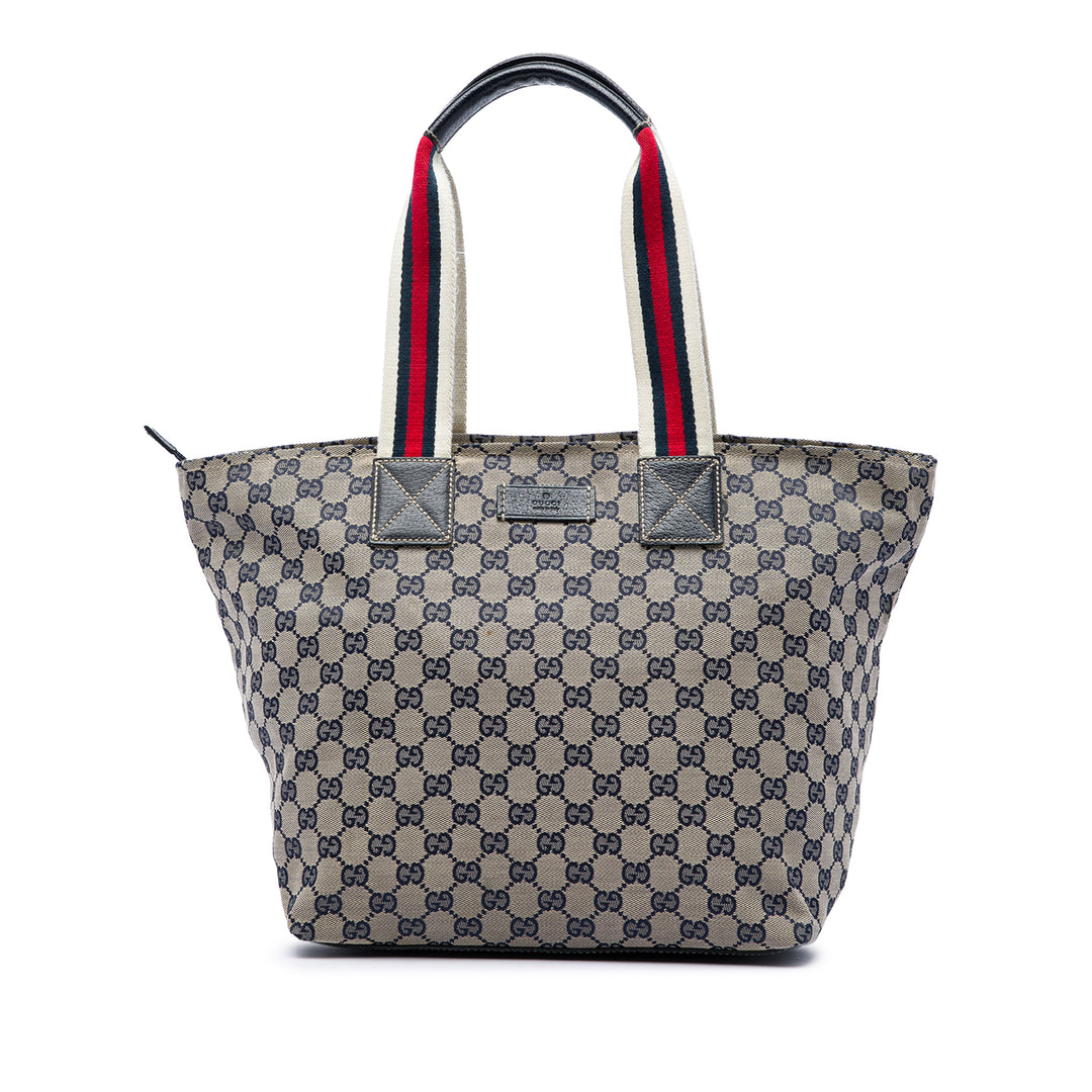 GG Web Cabas Beige