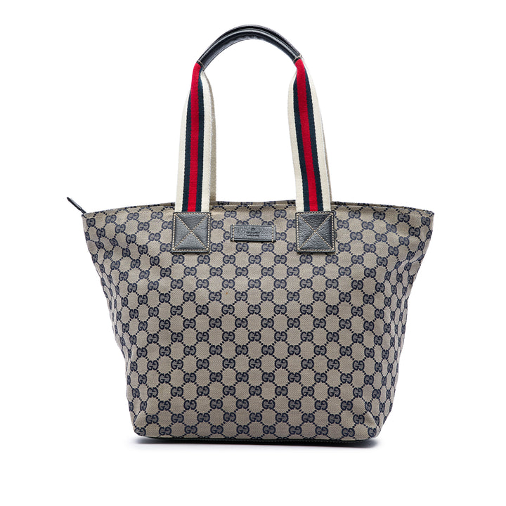 GG Web Cabas Beige