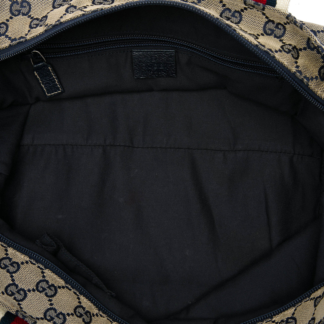 GG Web Cabas Beige