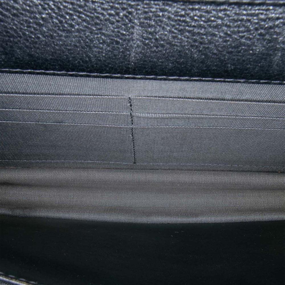 Quilted Lambskin Boy Wallet On Chain Black - Gaby Paris