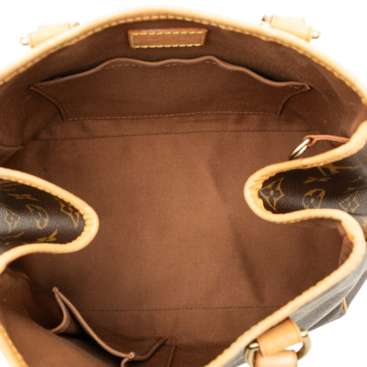 Louis Vuitton Batignolles Vertical PM Monogram Marron – vue 4 – GABY PARIS