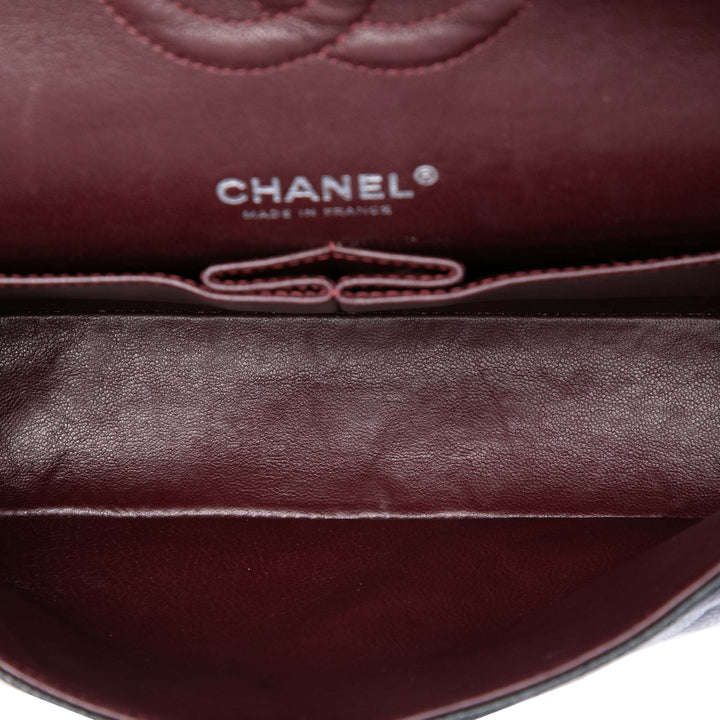 Chanel Classic Double rabat Moyen Cuir caviar Noir – vue 4 – GABY PARIS