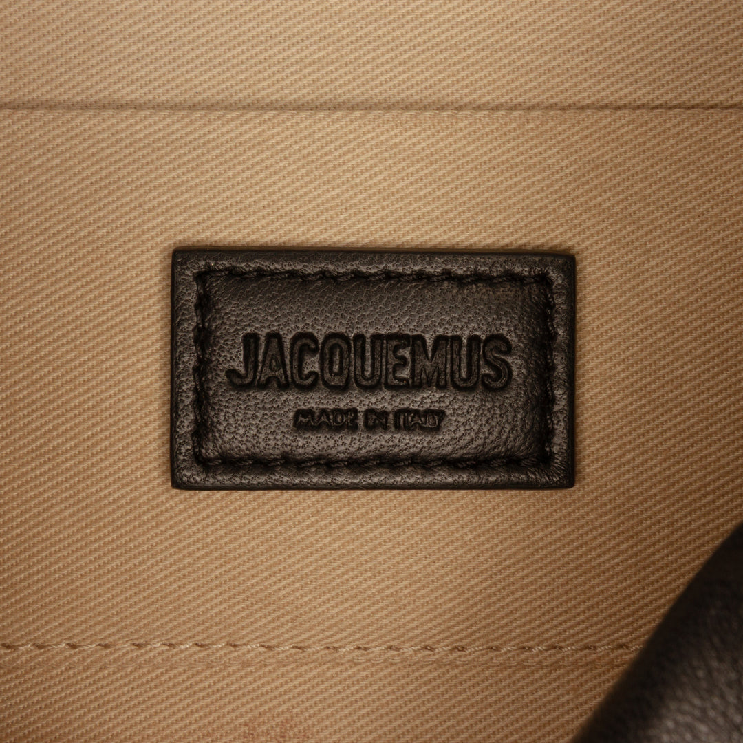 Jacquemus Cuir La Pochette Rond Carre Pochette
