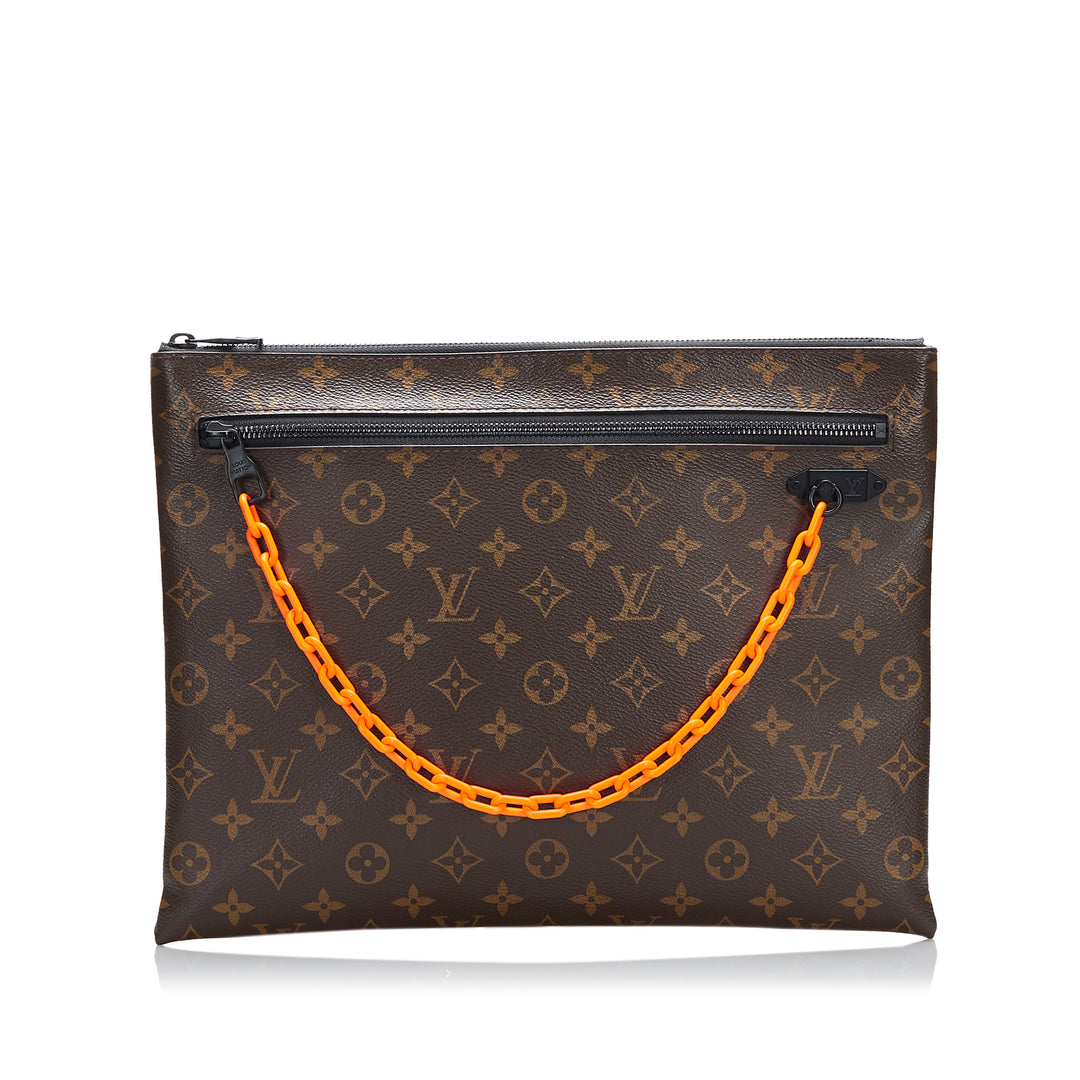 Monogram Solar Ray A4 Pochette Brown - Gaby Paris