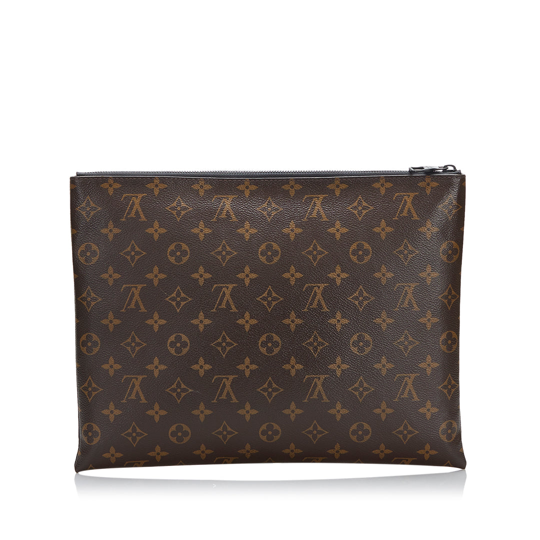 Monogram Solar Ray A4 Pochette Brown - Gaby Paris