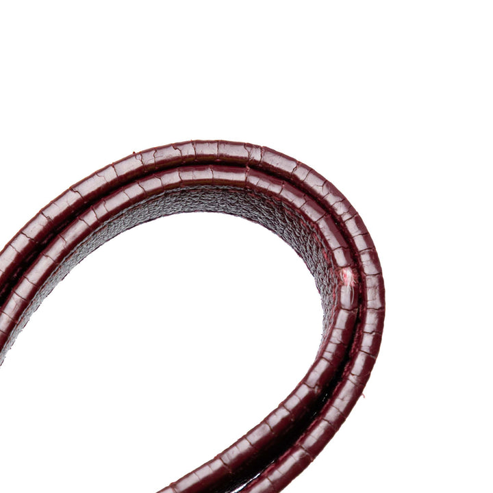 Saint Laurent Cuir North South Shopper Cabas Rouge – GABY PARIS Authentique