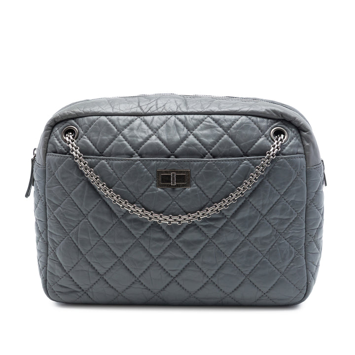 Chanel Matelassé Reissue 2.55 Sac caméra Grand Cuir de veau