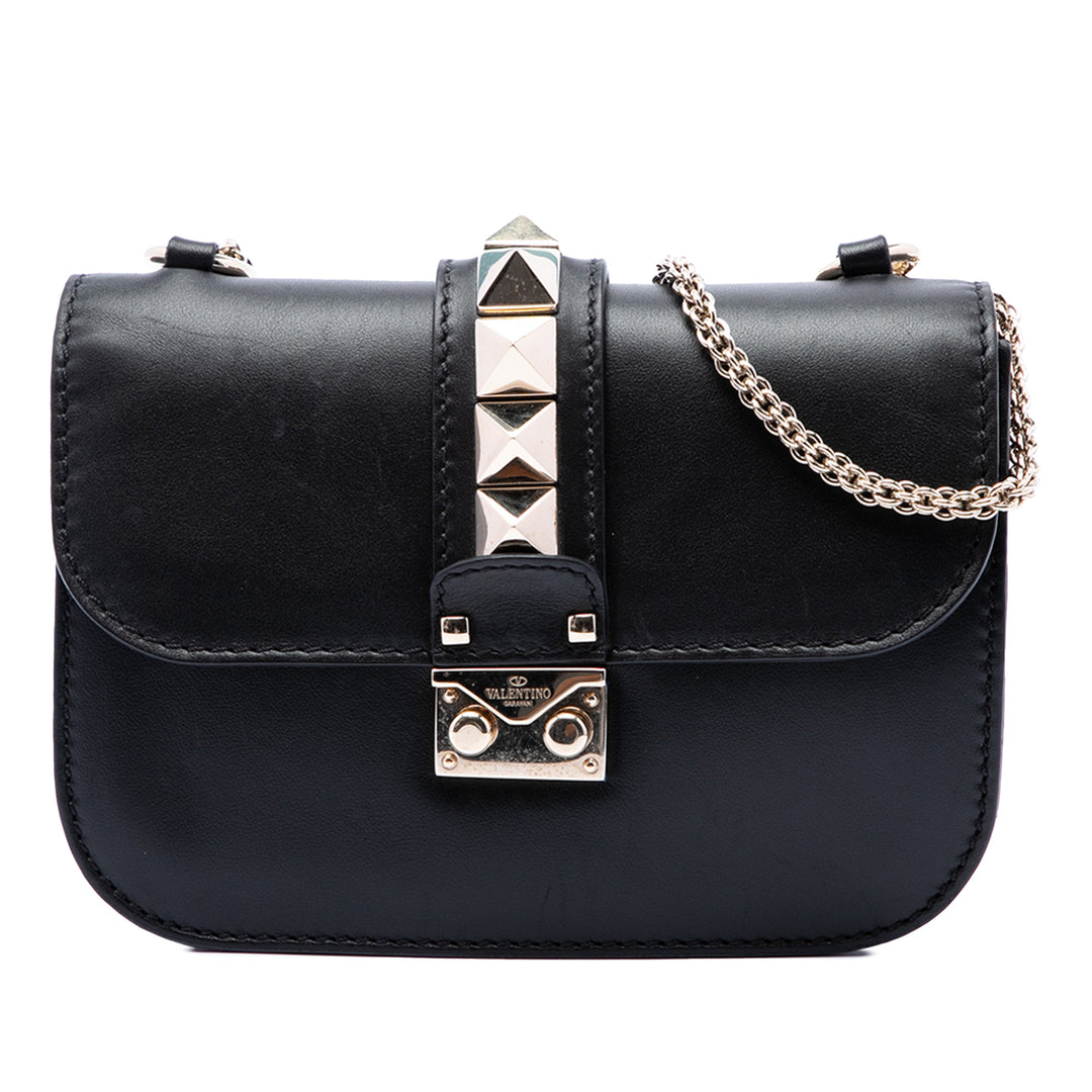Rockstud Glam Lock Sac Petit Noir