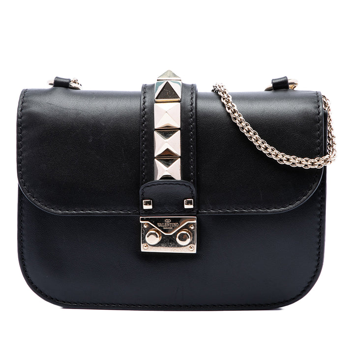 Rockstud Glam Lock Sac Petit Noir