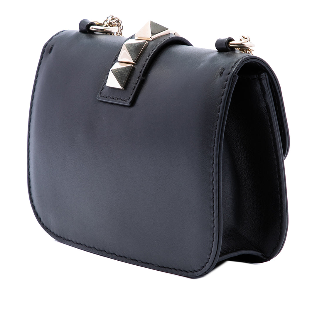 Rockstud Glam Lock Sac Petit Noir