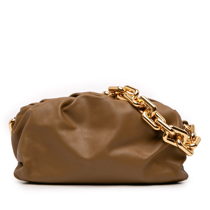 Bottega Veneta Cuir d’agneau Chain Pochette
